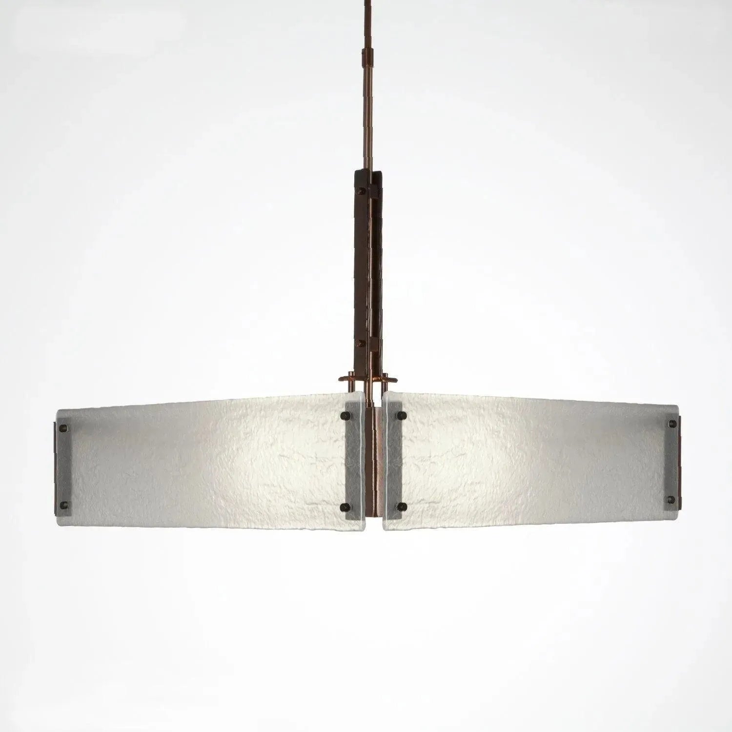 Hammerton Studio - Urban Loft Square Chandelier, 24-Inch - CHB0026-0A-RB-FG-001-E2 | Montreal Lighting & Hardware