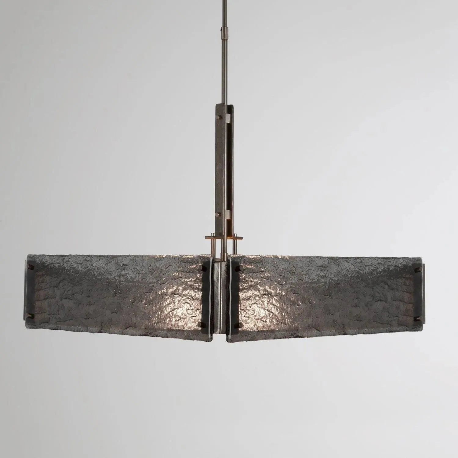 Hammerton Studio - Urban Loft Square Chandelier, 24-Inch - CHB0026-0A-SN-SG-001-E2 | Montreal Lighting & Hardware