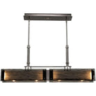 Hammerton Studio - Urban Loft Trestle Linear Suspension, 45-Inch - PLB0026-0A-GM-SG-001-E2 | Montreal Lighting & Hardware