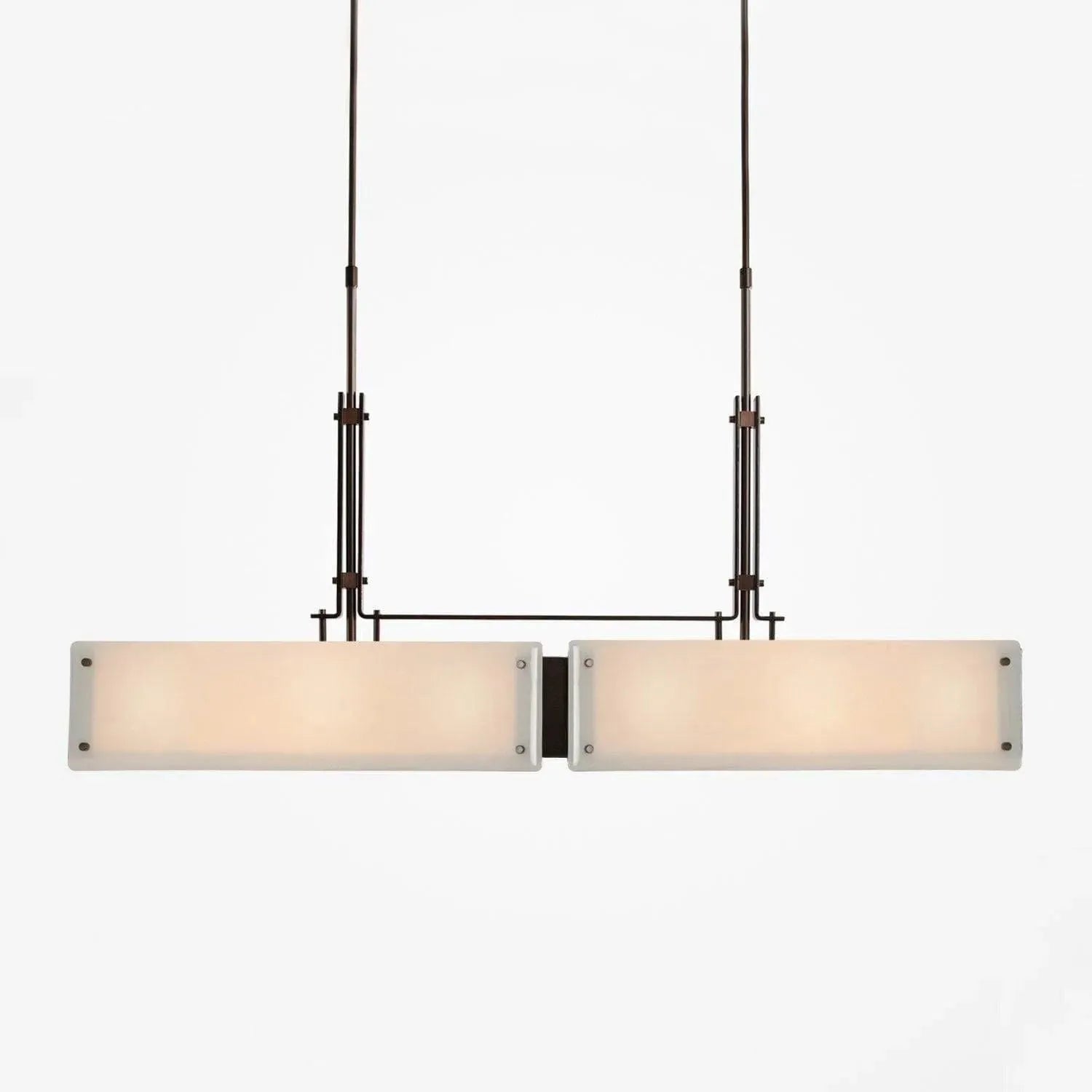 Hammerton Studio - Urban Loft Trestle Linear Suspension, 45-Inch - PLB0026-0A-RB-IW-001-E2 | Montreal Lighting & Hardware