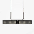 Hammerton Studio - Urban Loft Trestle Linear Suspension, 45-Inch - PLB0026-0A-RB-SG-001-E2 | Montreal Lighting & Hardware