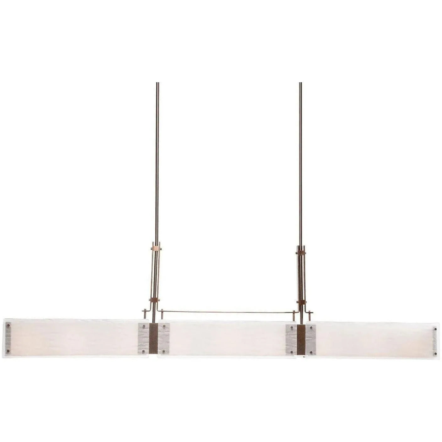Hammerton Studio - Urban Loft Trestle Linear Suspension, 56-Inch - PLB0026-0C-RB-FG-001-E2 | Montreal Lighting & Hardware