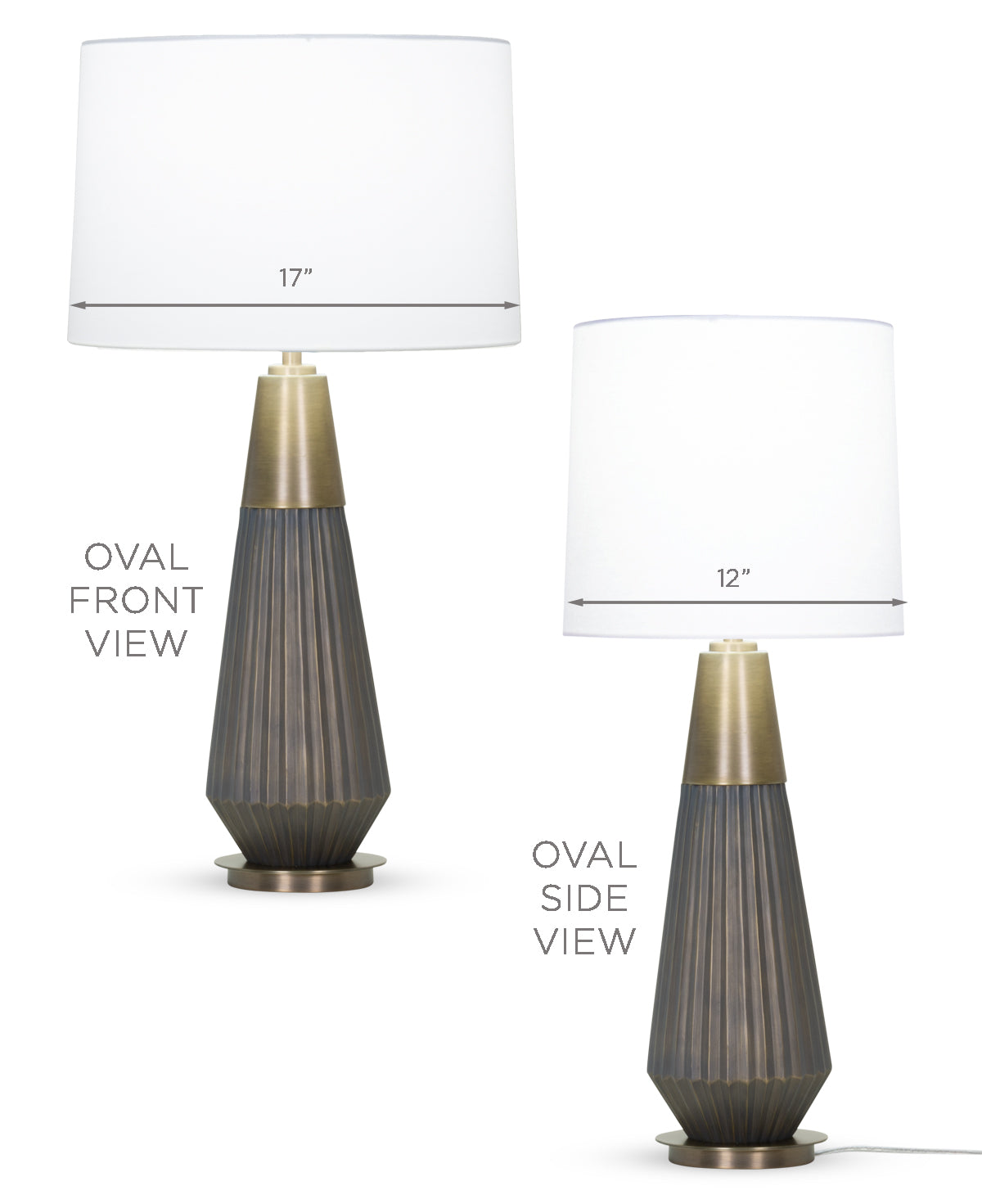 Helena Table Lamp - FLO-4404-OVAL-OWL