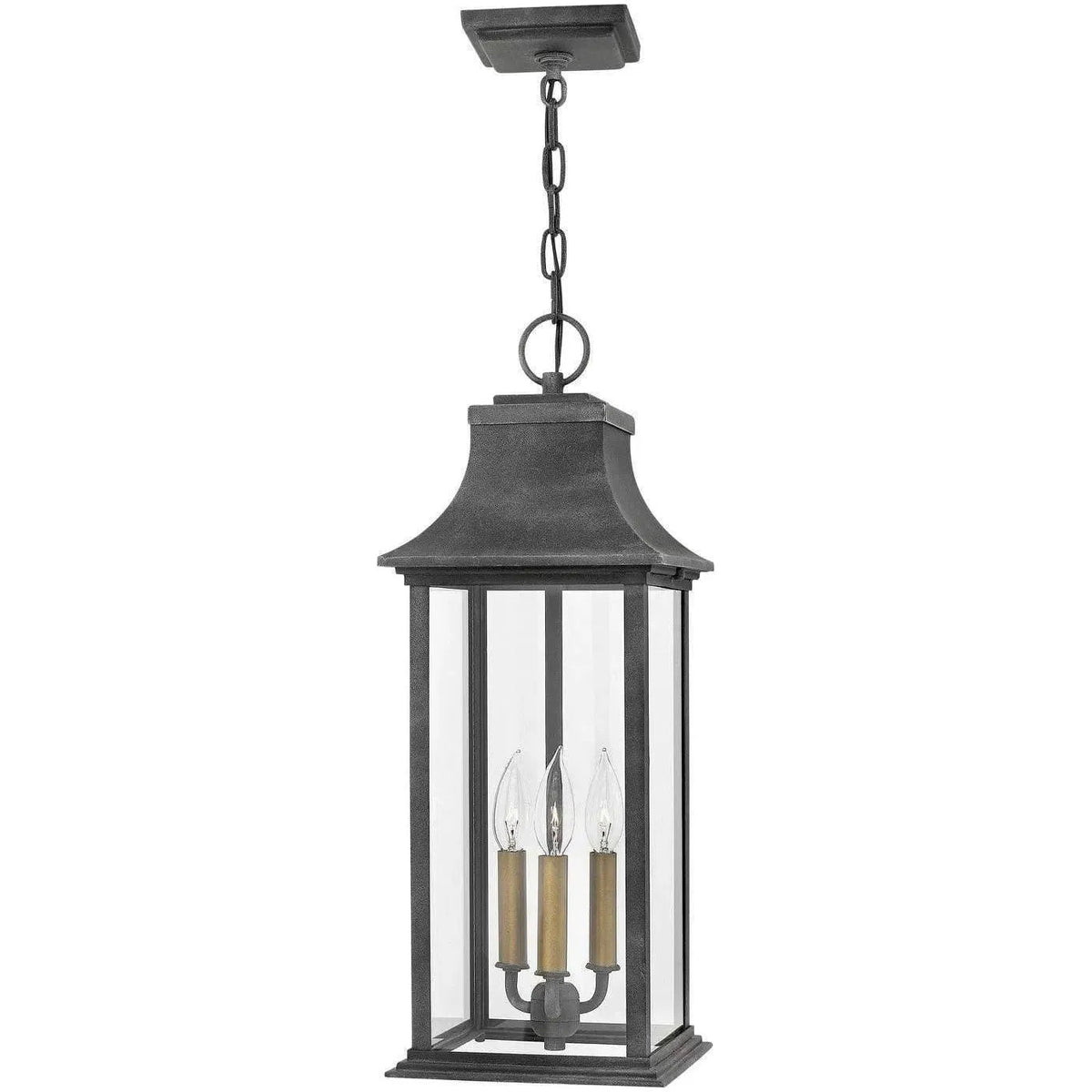 Hinkley Lighting - Adair 8-Inch Outdoor Hanging Lantern - 2932DZ | Montreal Lighting & Hardware