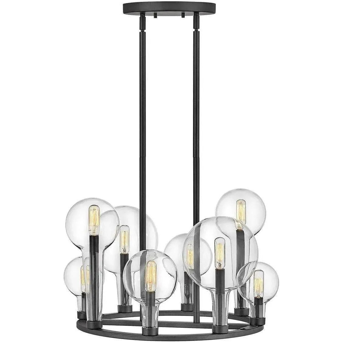 Hinkley Lighting - Alchemy 24-Inch Chandelier - 30526BK | Montreal Lighting & Hardware