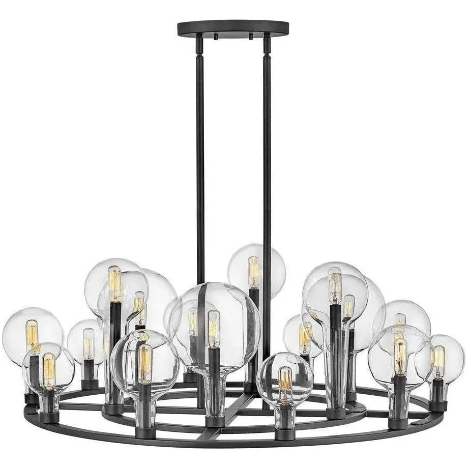 Hinkley Lighting - Alchemy 37-Inch Chandelier - 30529BK | Montreal Lighting & Hardware