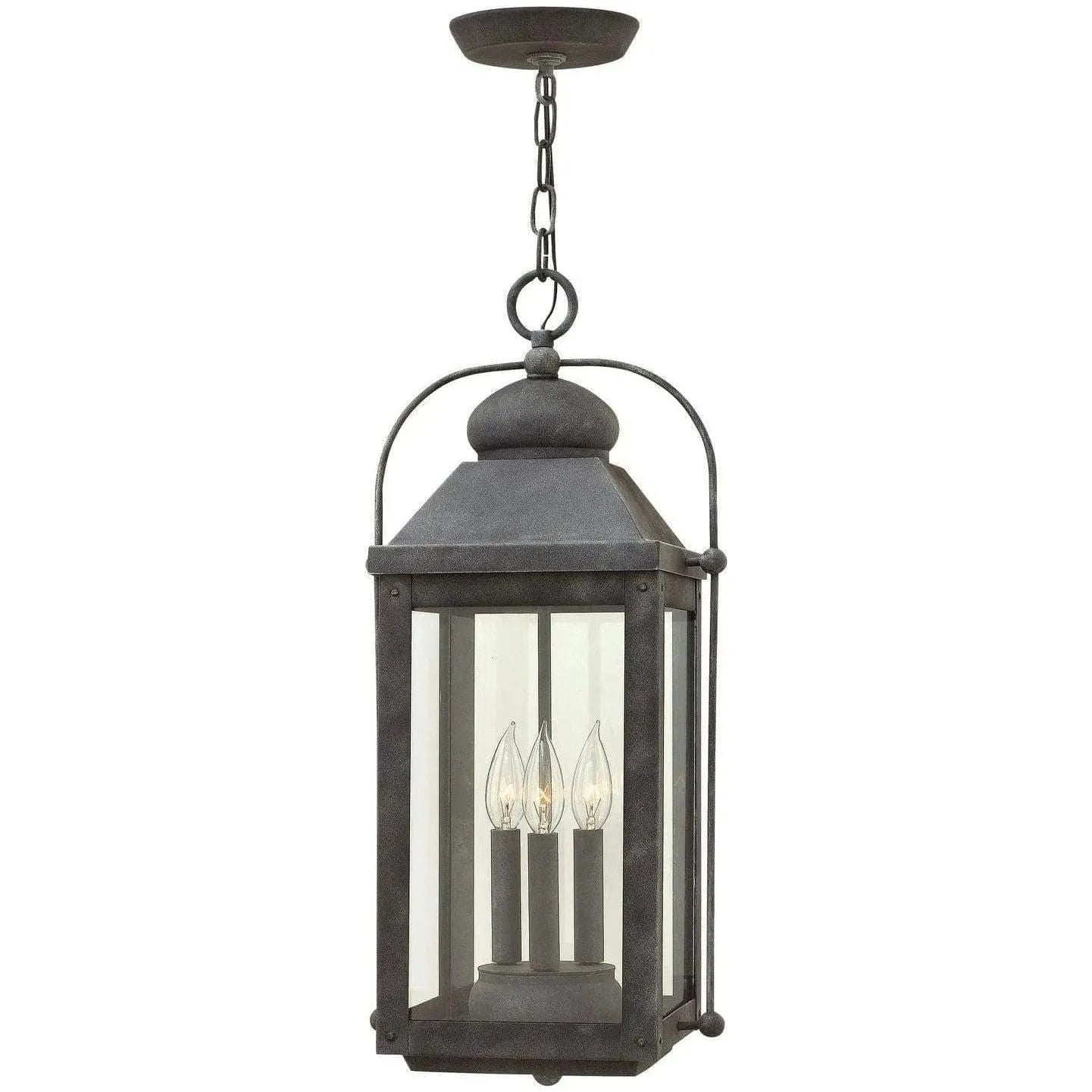 Hinkley Lighting - Anchorage 11-Inch Outdoor Hanging Lantern - 1852DZ | Montreal Lighting & Hardware