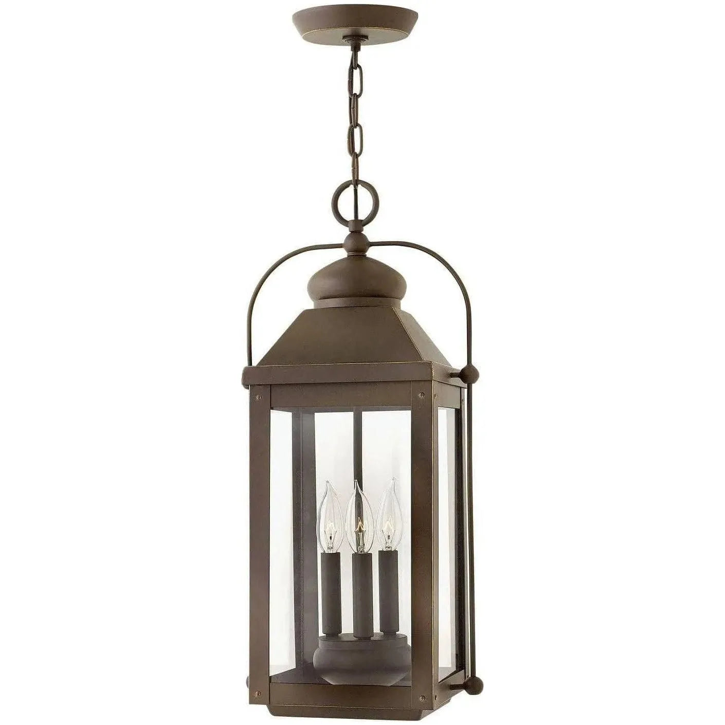 Hinkley Lighting - Anchorage 11-Inch Outdoor Hanging Lantern - 1852DZ | Montreal Lighting & Hardware