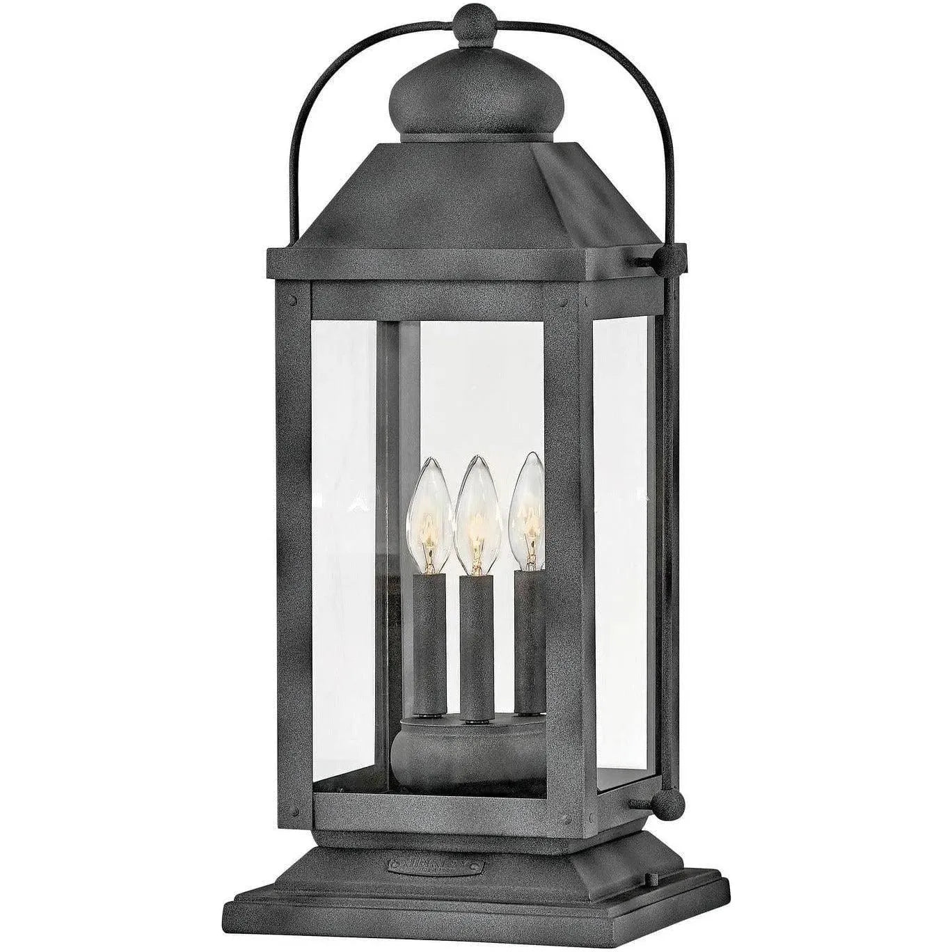 Hinkley Lighting - Anchorage 24-Inch Outdoor Post Mount - 1857DZ | Montreal Lighting & Hardware