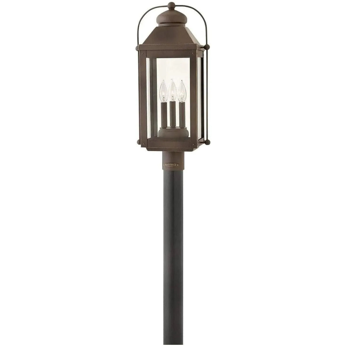 Hinkley Lighting - Anchorage 25-Inch Outdoor Post Mount - 1851LZ | Montreal Lighting & Hardware