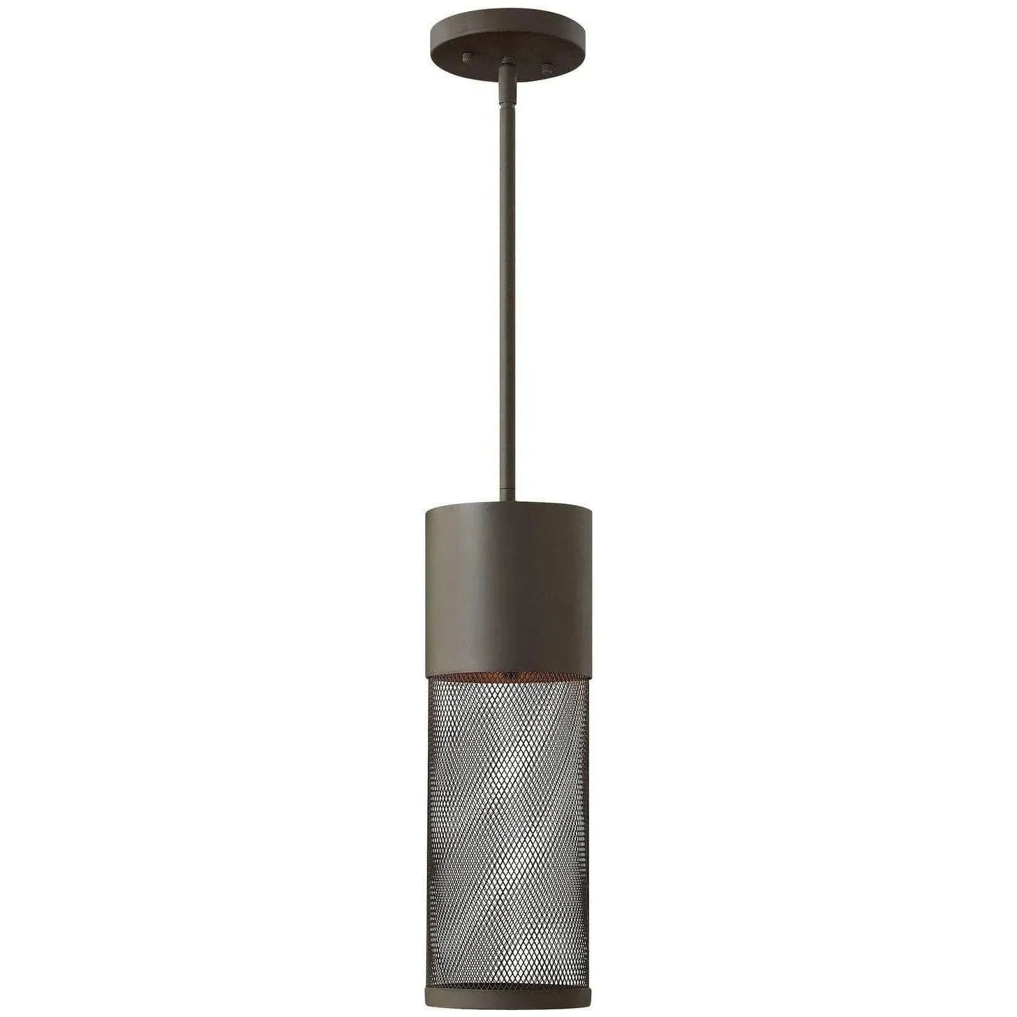 Hinkley Lighting - Aria 5-Inch Outdoor Hanging Lantern - 2302BK | Montreal Lighting & Hardware