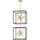 Hinkley Lighting - Aros 52-Inch Two Tier Pendant - 46316BLK | Montreal Lighting & Hardware
