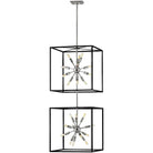 Hinkley Lighting - Aros 52-Inch Two Tier Pendant - 46316BLK-PN | Montreal Lighting & Hardware
