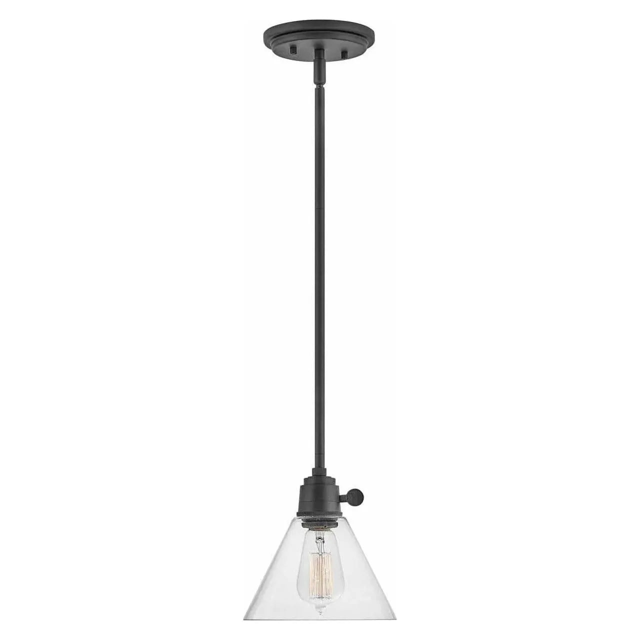 Hinkley Lighting - Arti Pendant - 3697BK-CL | Montreal Lighting & Hardware