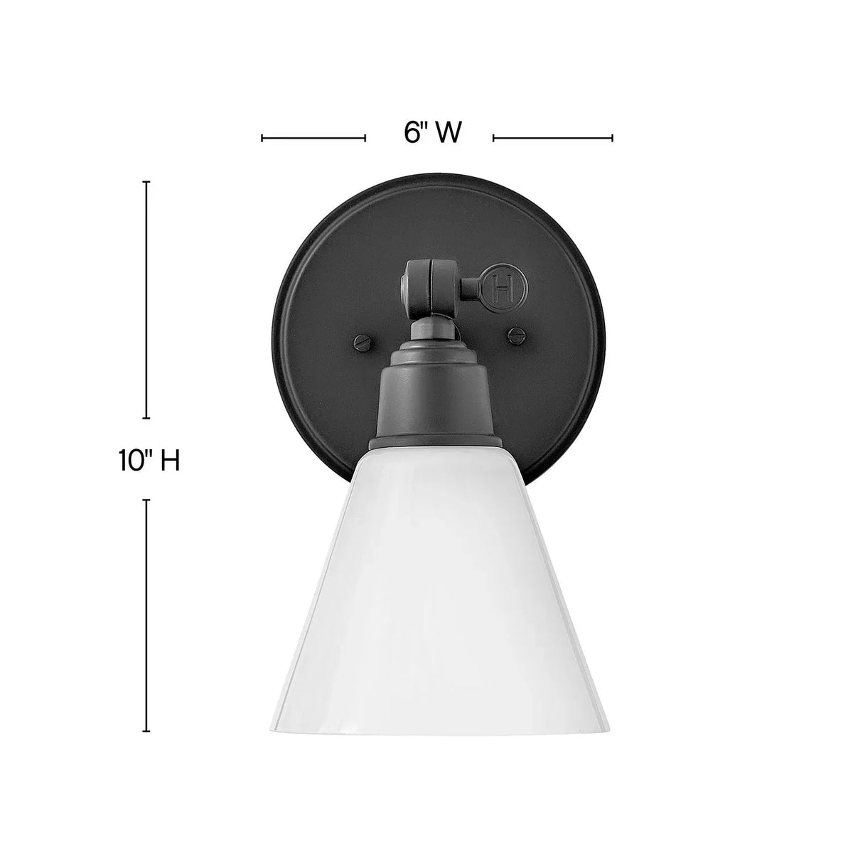 Hinkley Lighting - Arti Vanity - 51180BK | Montreal Lighting & Hardware