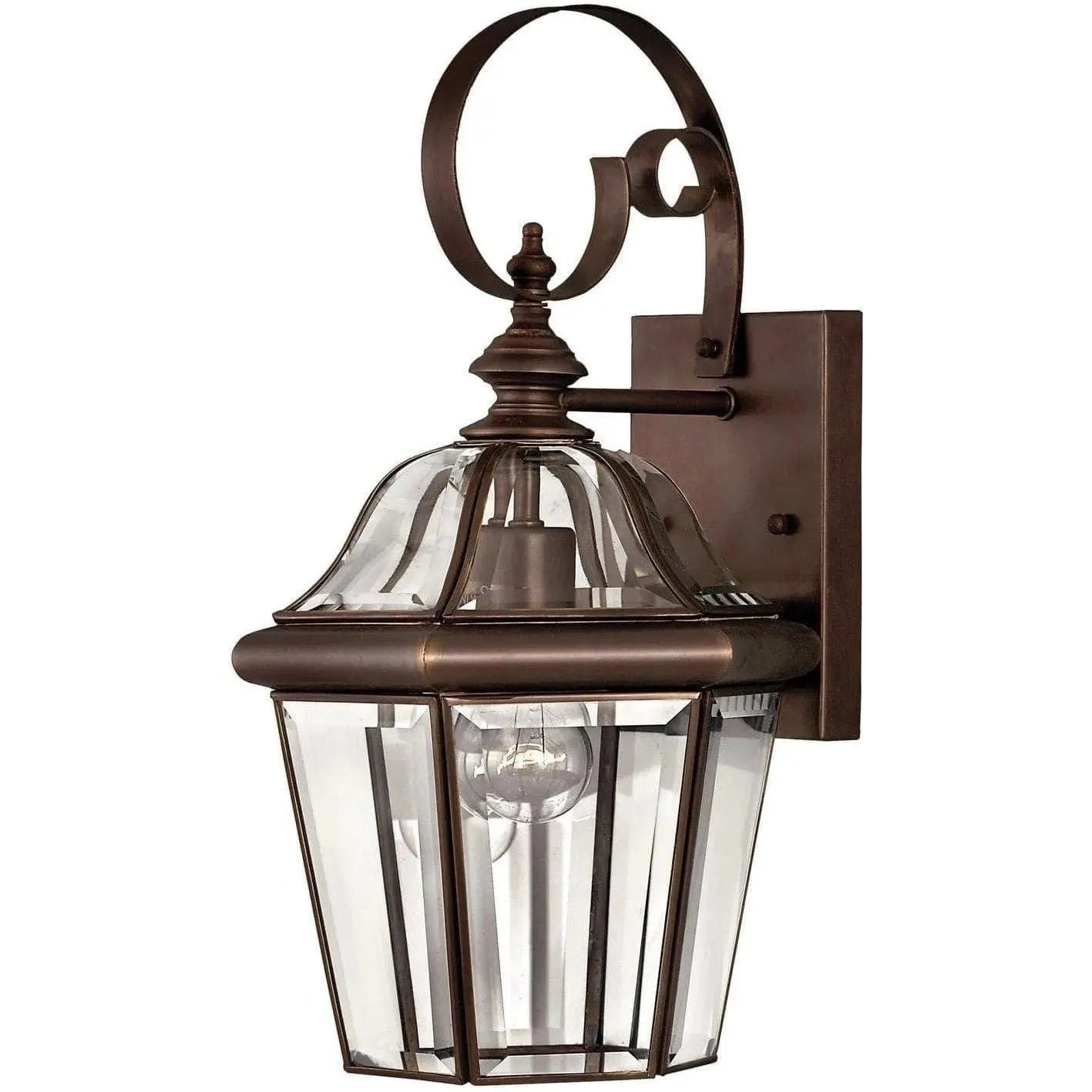Hinkley Lighting - Augusta 16-Inch Outdoor Wall Mount - 2450CB | Montreal Lighting & Hardware