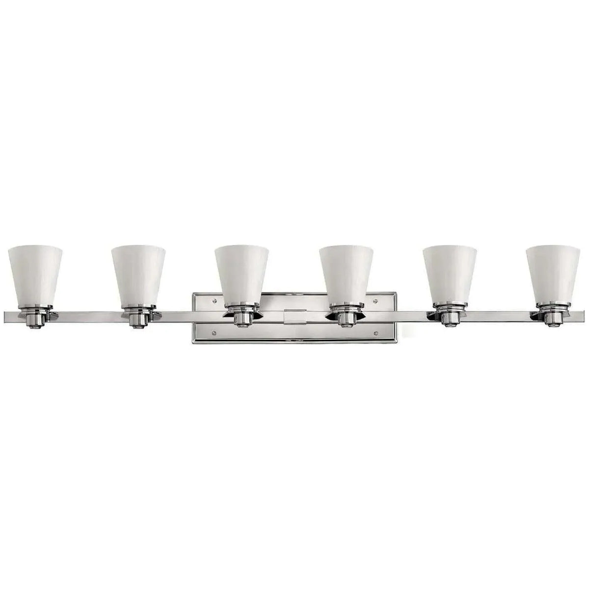 Hinkley Lighting - Avon 48-Inch Six Light Bath - 5556CM | Montreal Lighting & Hardware