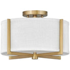 Hinkley Lighting - Axis 14-Inch Semi-Flush Mount - 41706HB | Montreal Lighting & Hardware