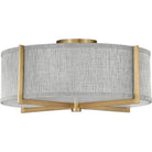 Hinkley Lighting - Axis 19-Inch Semi-Flush Mount - 41707HB | Montreal Lighting & Hardware