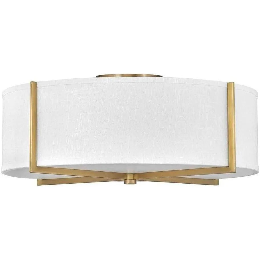 Hinkley Lighting - Axis 25-Inch Semi-Flush Mount - 41710BK | Montreal Lighting & Hardware