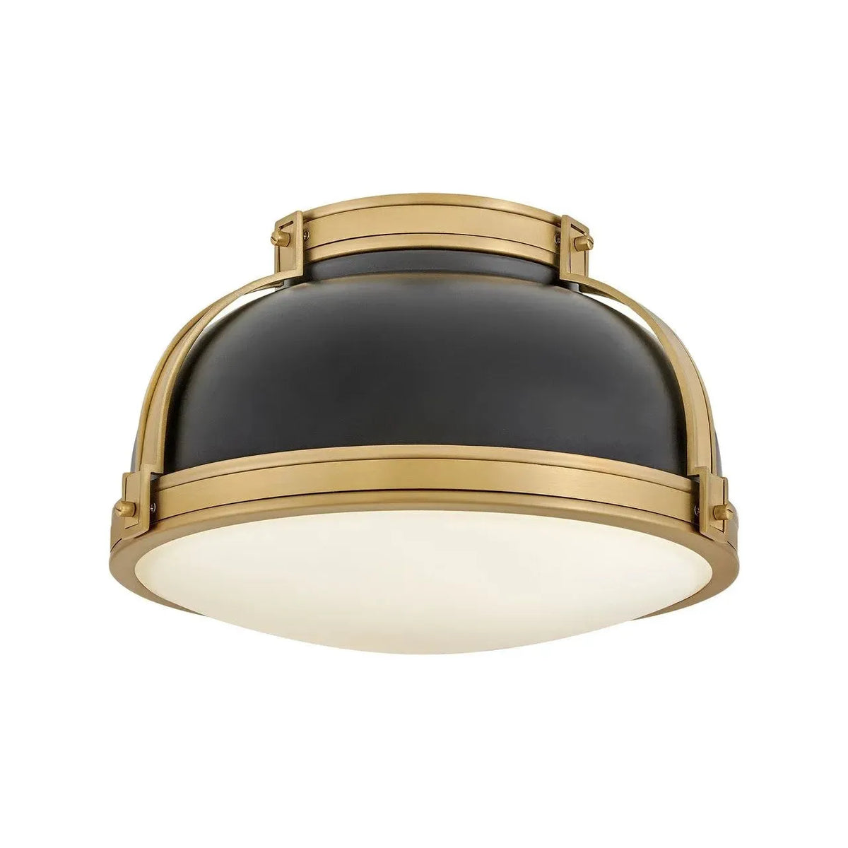 Hinkley Lighting - Barton LED Flush Mount - 46351BK-LCB | Montreal Lighting & Hardware