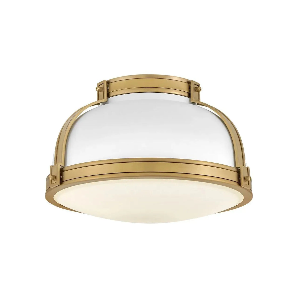 Hinkley Lighting - Barton LED Flush Mount - 46351MW-LCB | Montreal Lighting & Hardware