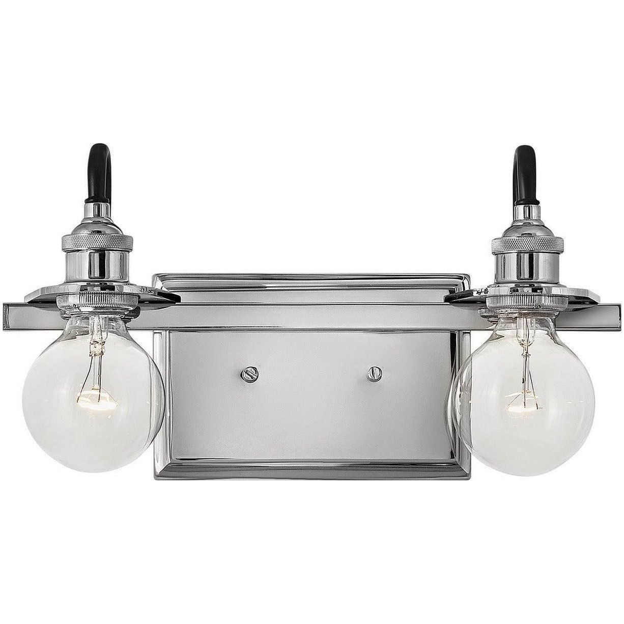 Hinkley Lighting - Baxter 13-Inch Two Light Bath - 5872PN | Montreal Lighting & Hardware