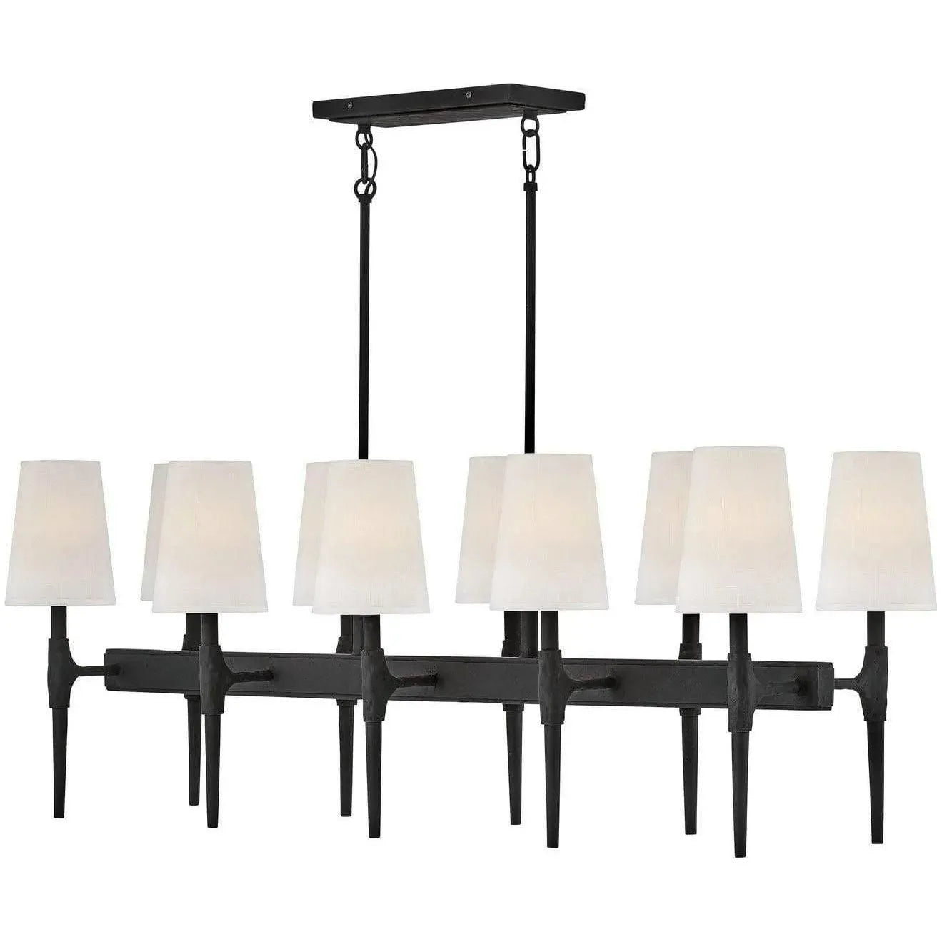 Hinkley Lighting - Beaumont 48-Inch Linear Suspension - 4469BK | Montreal Lighting & Hardware