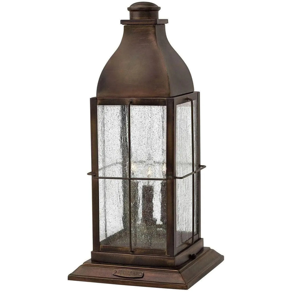 Hinkley Lighting - Bingham 22-Inch Outdoor Pier Mount - 2047SN | Montreal Lighting & Hardware