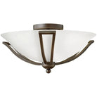 Hinkley Lighting - Bolla 16-Inch Semi-Flush Mount - 4660OB-OPAL | Montreal Lighting & Hardware