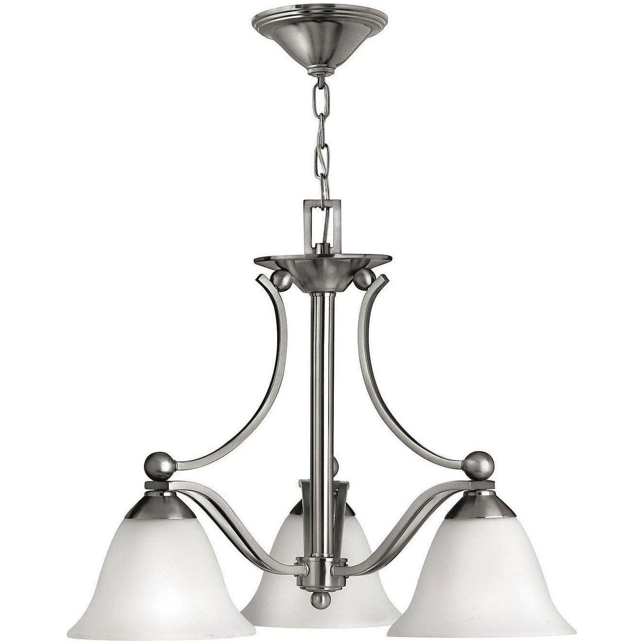 Hinkley Lighting - Bolla 22-Inch Downlight Chandelier - 4653BN | Montreal Lighting & Hardware