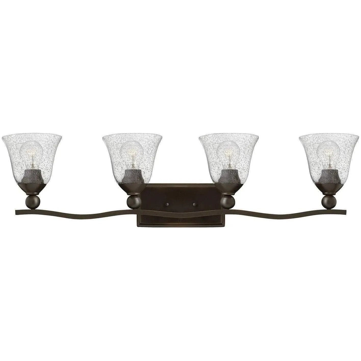 Hinkley Lighting - Bolla 35-Inch Four Light Bath - 5894OB-CL | Montreal Lighting & Hardware