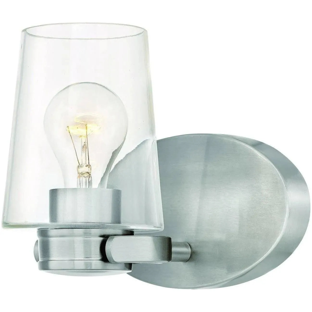 Hinkley Lighting - Branson 8-Inch Single Vanity - 5400BN | Montreal Lighting & Hardware