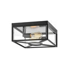 Hinkley Lighting - Brixton Flush Mount - 18373BK | Montreal Lighting & Hardware