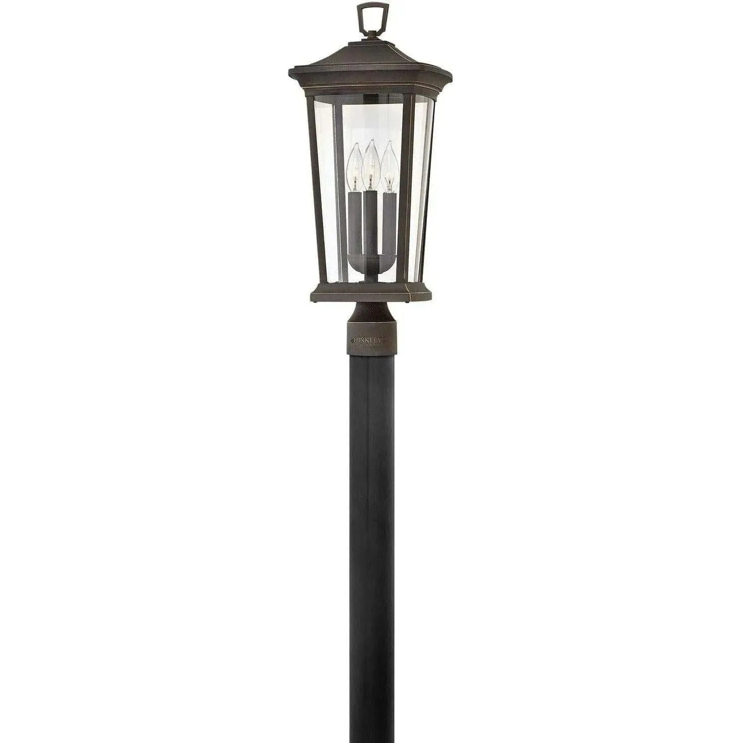 Hinkley Lighting - Bromley 23-Inch Outdoor Post Mount - 2361OZ | Montreal Lighting & Hardware