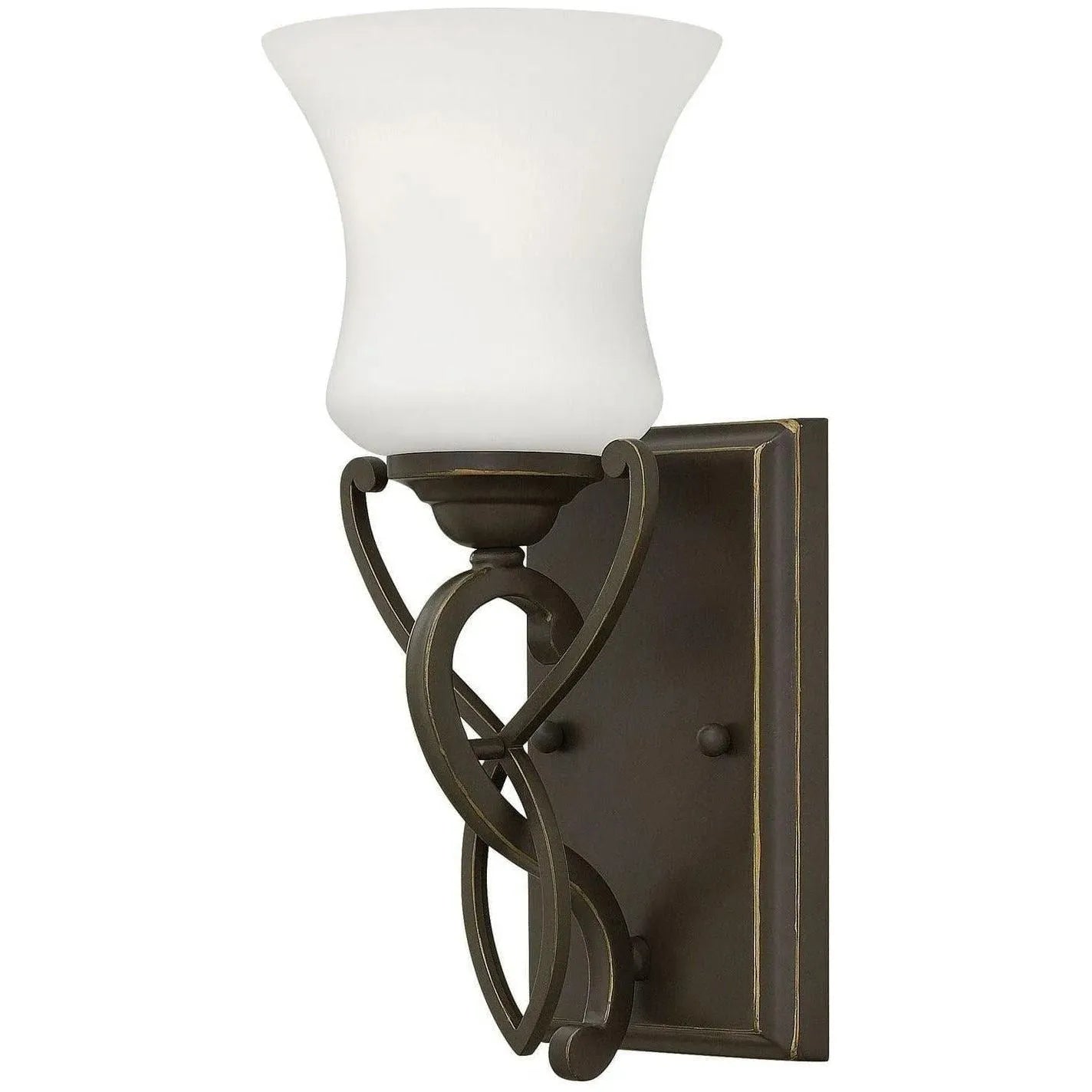 Hinkley Lighting - Brooke 12-Inch Single Vanity - 5000OB | Montreal Lighting & Hardware