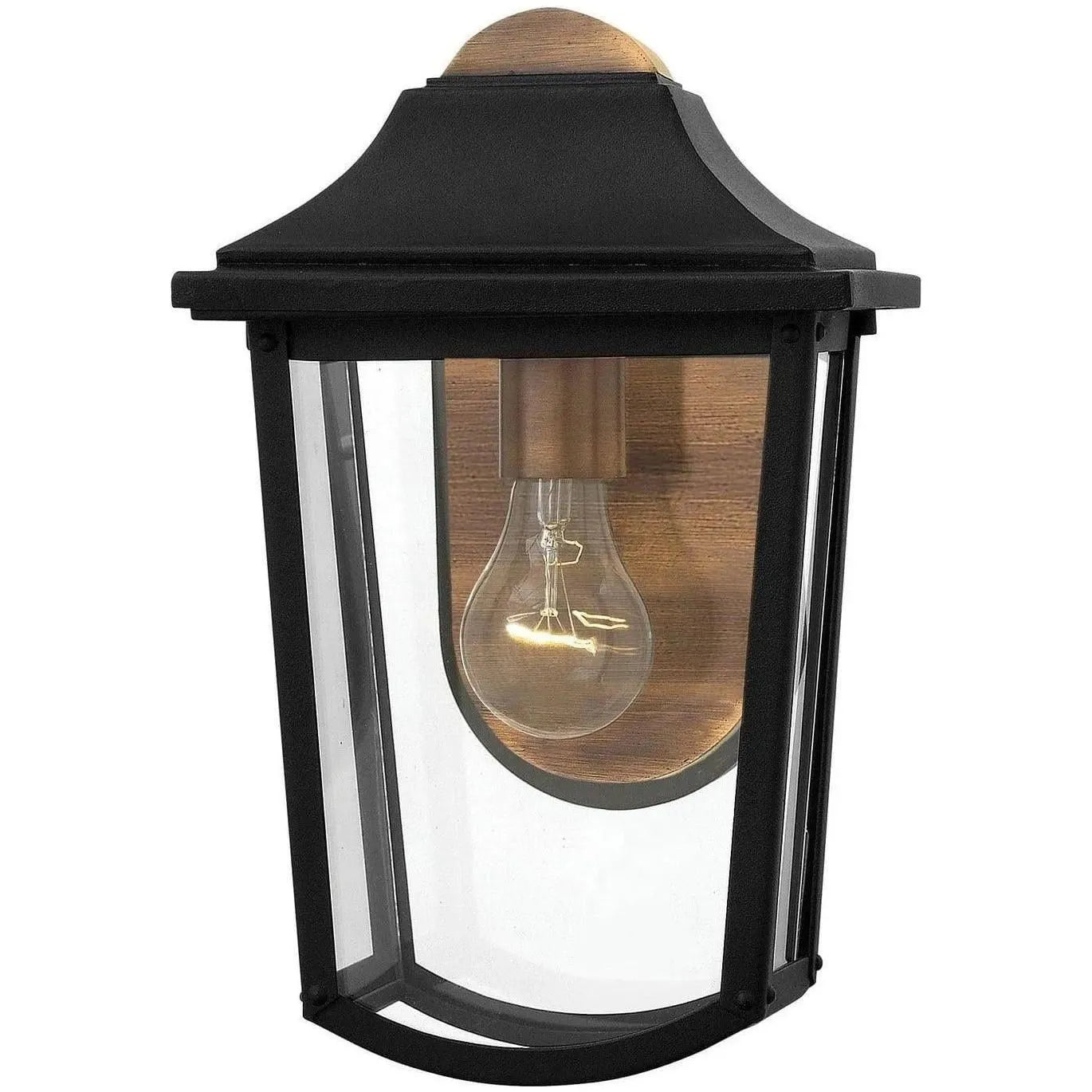 Hinkley Lighting - Burton 13-Inch Outdoor Wall Mount - 1970BK | Montreal Lighting & Hardware