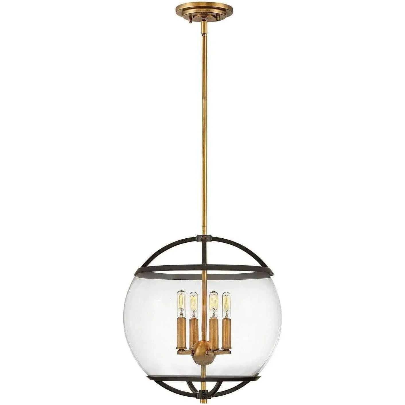 Hinkley Lighting - Calvin 15-Inch Pendant - 3934BK | Montreal Lighting & Hardware