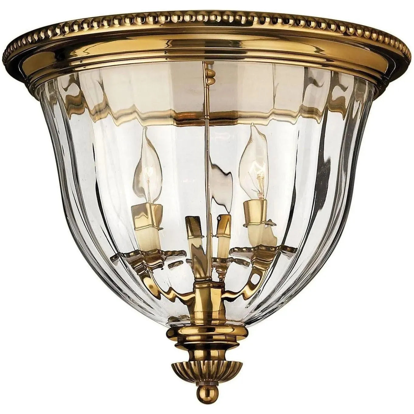 Hinkley Lighting - Cambridge 14-Inch Flush Mount - 3612BB | Montreal Lighting & Hardware