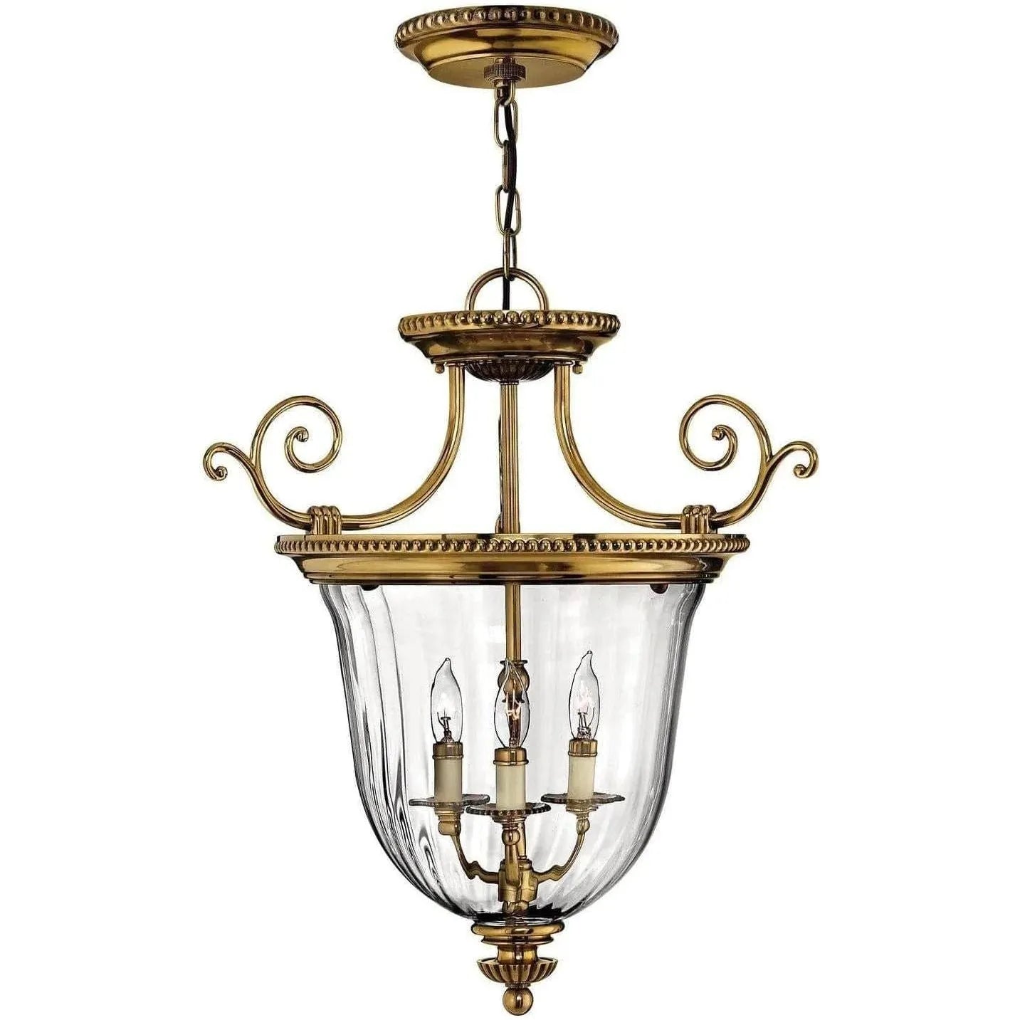 Hinkley Lighting - Cambridge 21-Inch Foyer Pendant - 3613BB | Montreal Lighting & Hardware