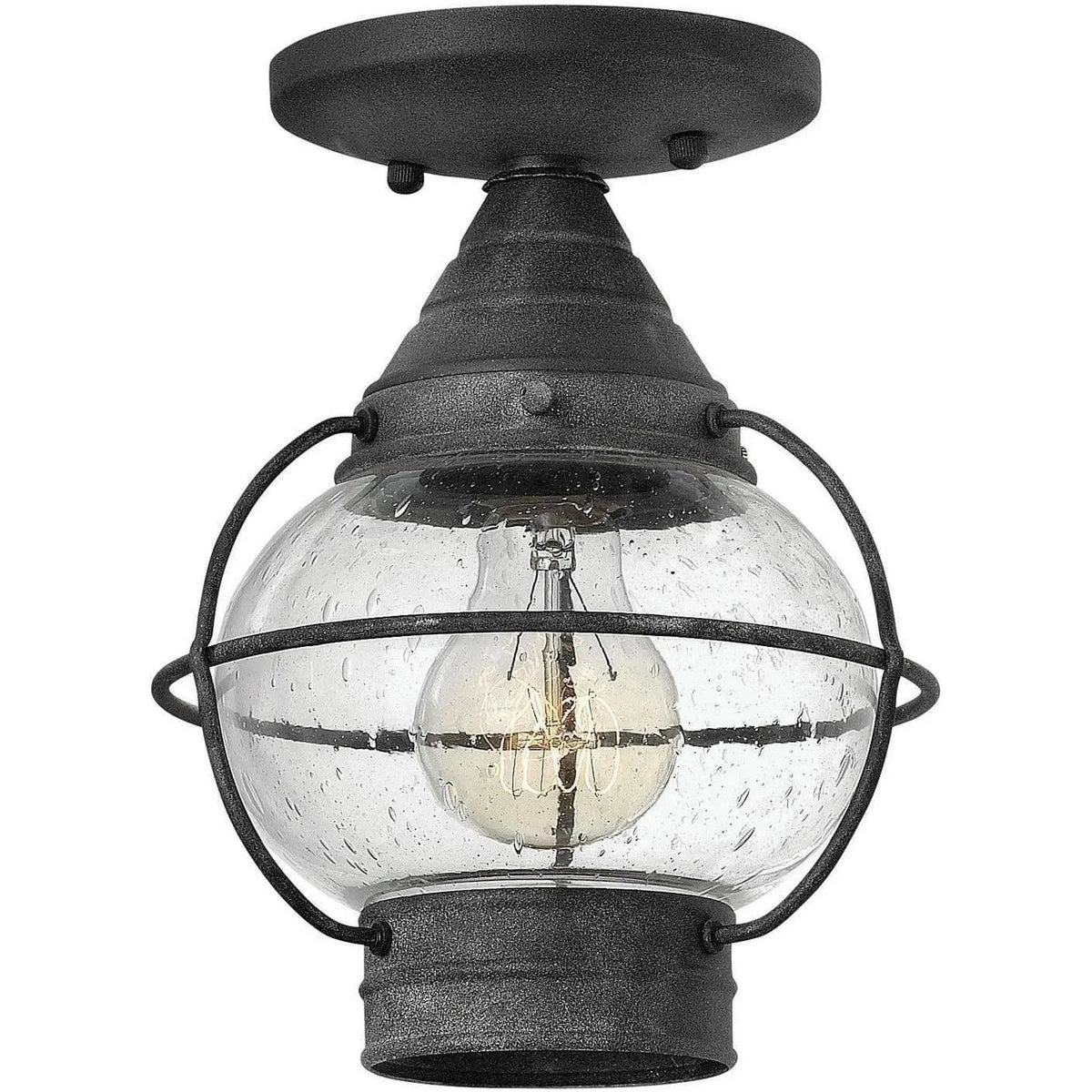 Hinkley Lighting - Cape Cod 7-Inch Outdoor Flush Mount - 2203DZ | Montreal Lighting & Hardware