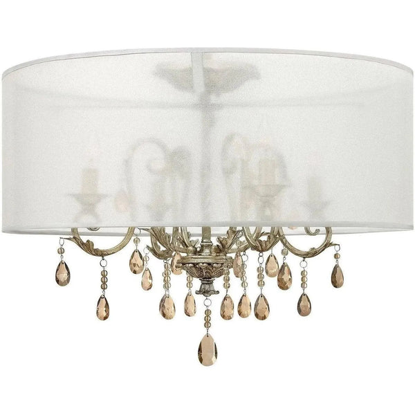 Carlton 24-Inch Semi-Flush Mount
