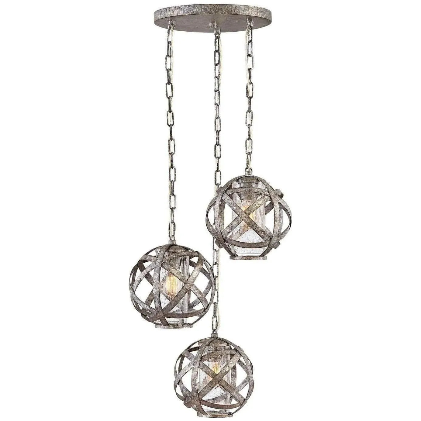 Hinkley Lighting - Carson 21-Inch Outdoor Hanging Lantern - 29704WZ | Montreal Lighting & Hardware