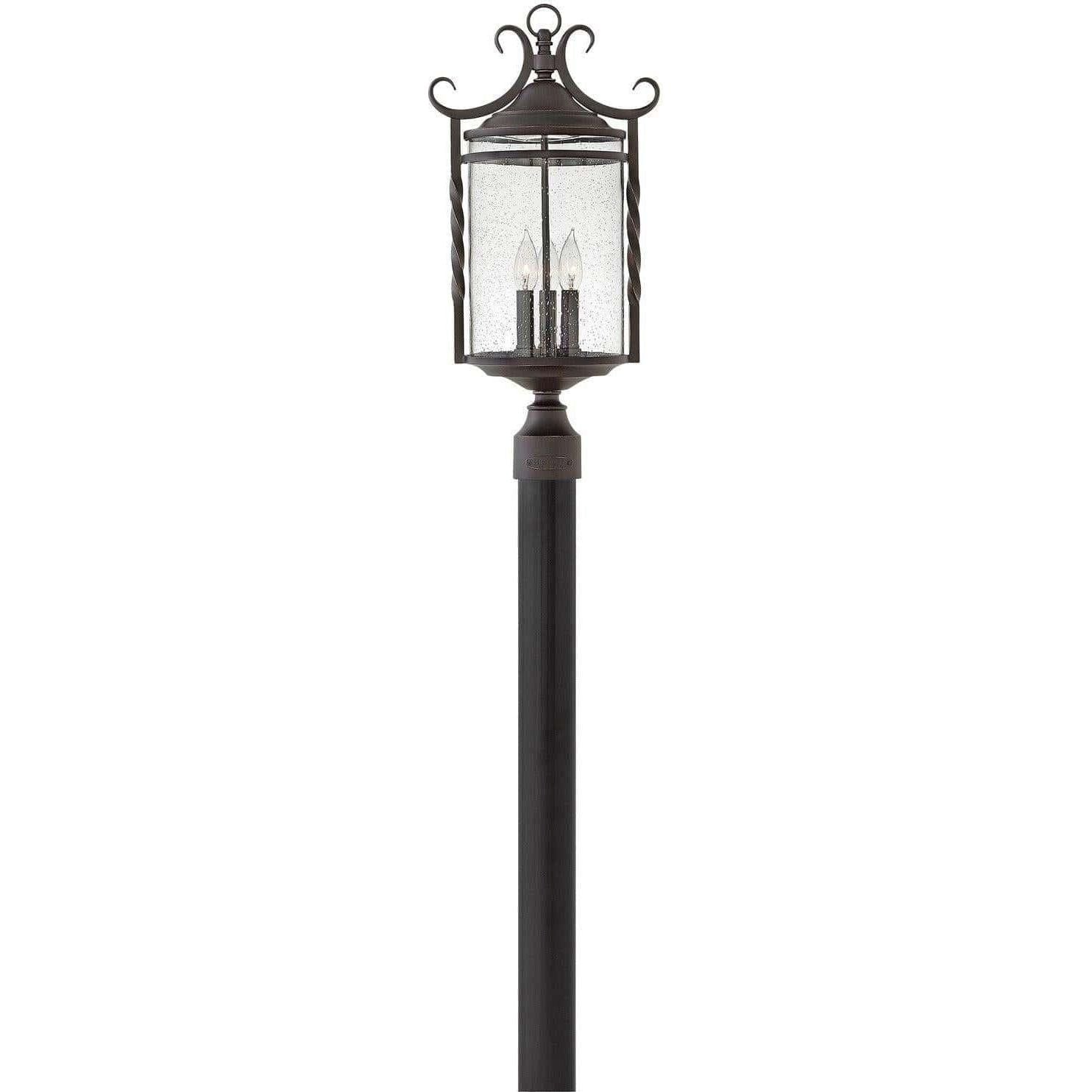 Hinkley Lighting - Casa 24-Inch Outdoor Post Mount - 1141OL-CL | Montreal Lighting & Hardware