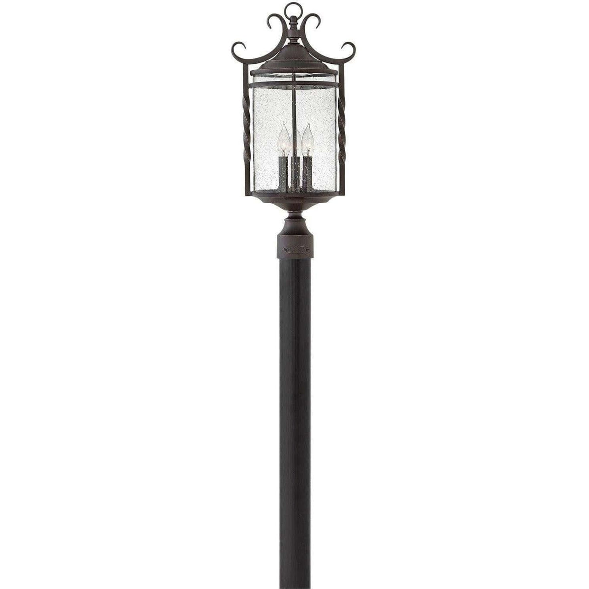 Hinkley Lighting - Casa 24-Inch Outdoor Post Mount - 1141OL-CL | Montreal Lighting & Hardware