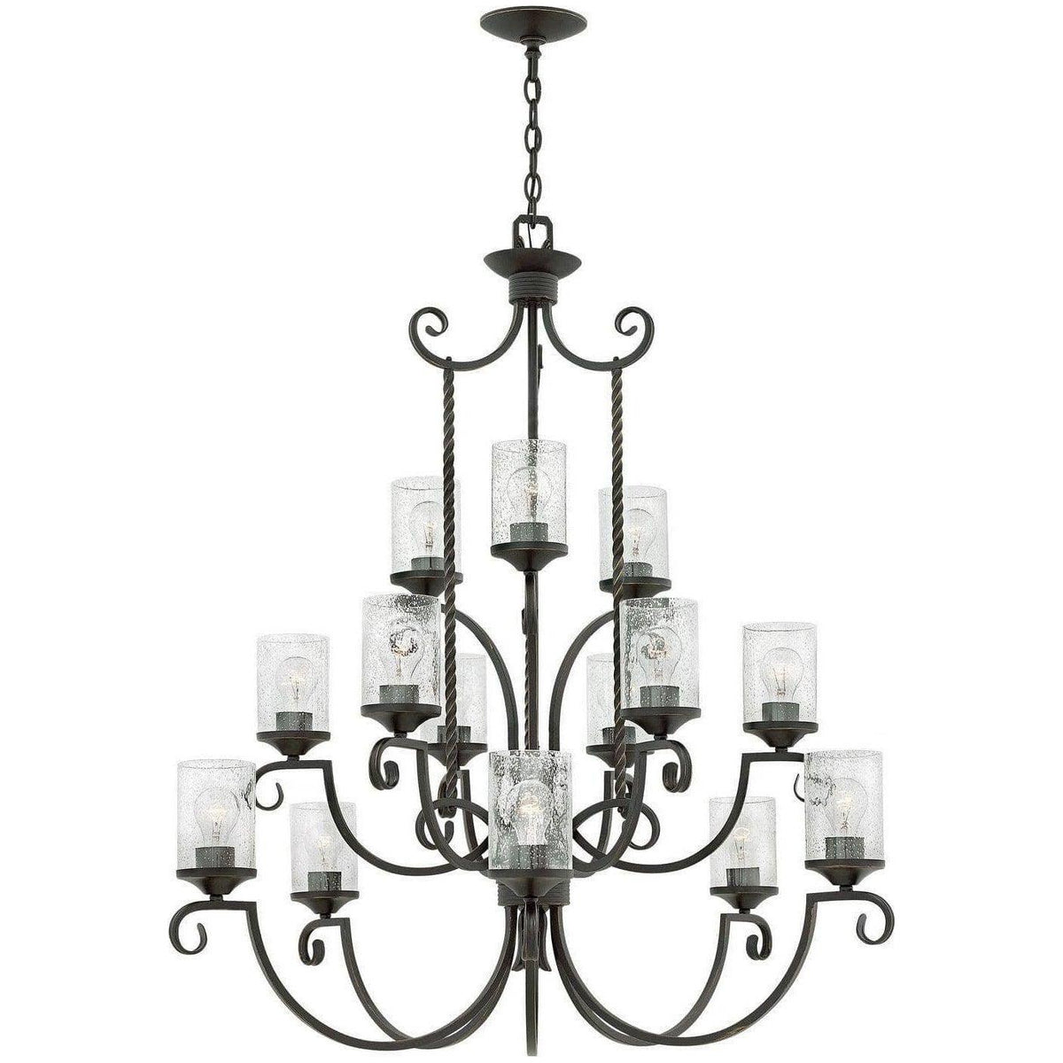 Hinkley Lighting - Casa 42-Inch Chandelier - 4019OL-CL | Montreal Lighting & Hardware