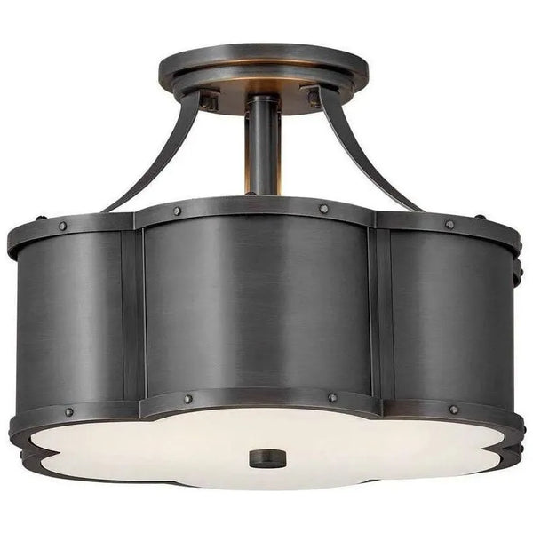 Chance 14-Inch Semi-Flush Mount