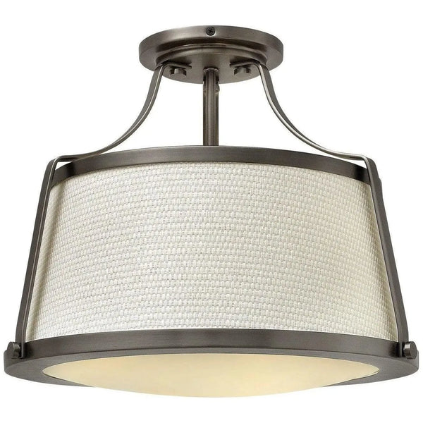 Charlotte 16-Inch Semi-Flush Mount