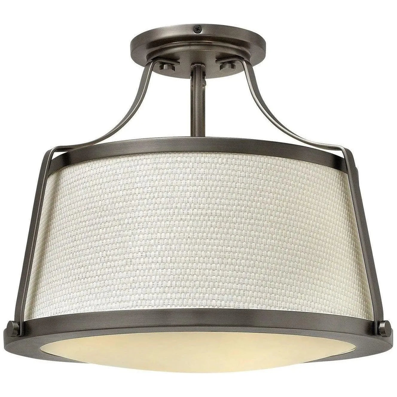 Hinkley Lighting - Charlotte 16-Inch Semi-Flush Mount - 3521AN | Montreal Lighting & Hardware