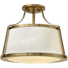 Hinkley Lighting - Charlotte 16-Inch Semi-Flush Mount - 3521BC | Montreal Lighting & Hardware